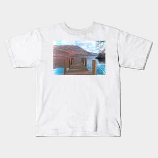 Ullswater from Glenridding Kids T-Shirt